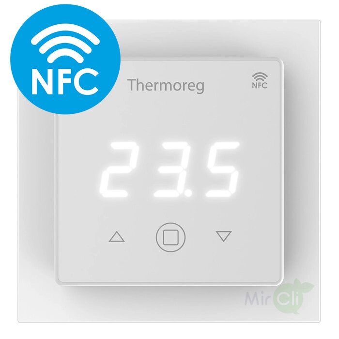 Терморегулятор для теплого пола Thermo Thermoreg TI-700 NFC White от компании AlianzaGroup - фото 1