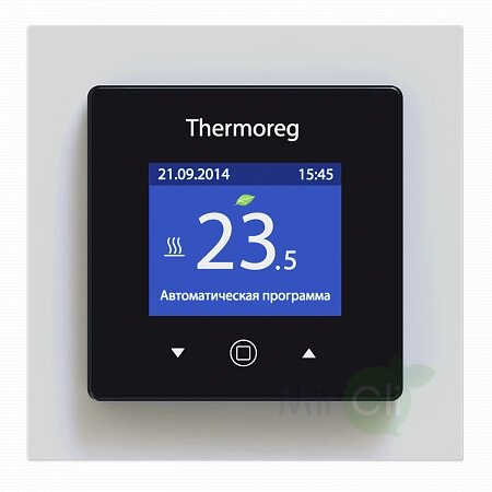 Терморегулятор для теплого пола Thermo Thermoreg TI-970 Black от компании AlianzaGroup - фото 1