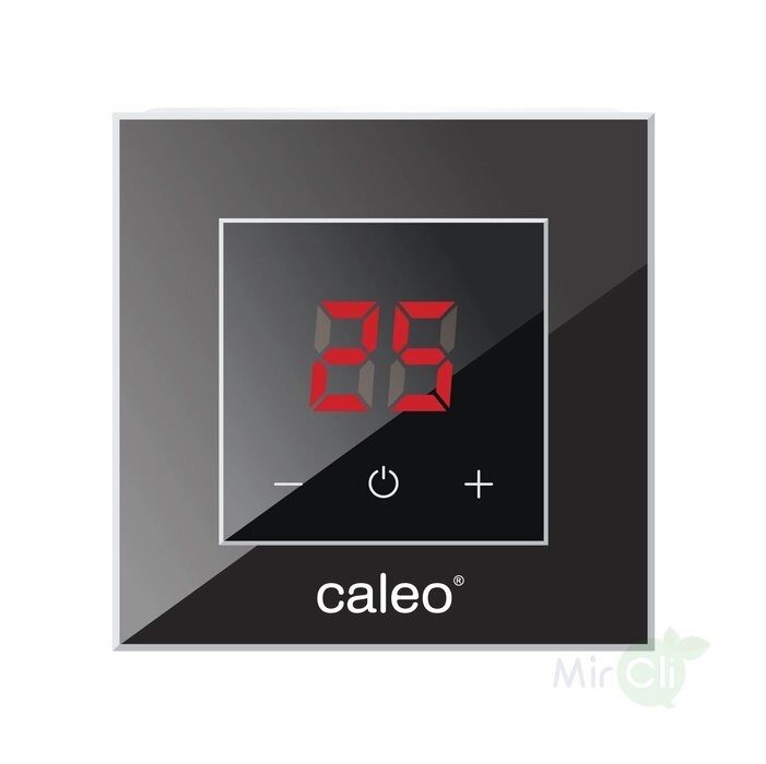 Терморегулятор с датчиком температуры Caleo Nova (черный) от компании AlianzaGroup - фото 1