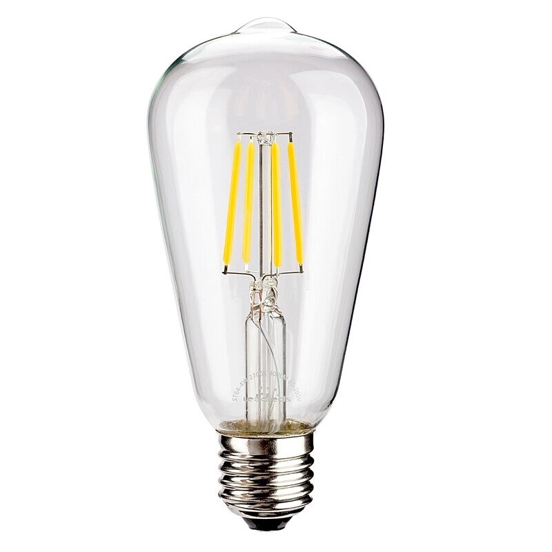 Лофт-лампа Эдисона ST64 Filament Led 10W E27 4000K от компании SvetAlmaty KZ - фото 1