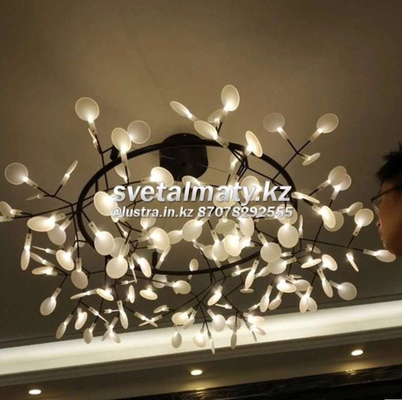 Люстра  круглая в стиле Modern на 45 ламп от компании SvetAlmaty KZ - фото 1