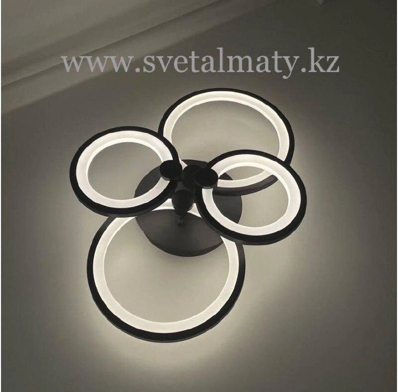 Люстра в Современном стиле на 4 ламп LED Яркая звезда от компании SvetAlmaty KZ - фото 1
