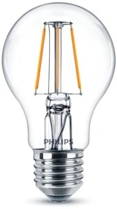 Philips лампа LED classic 6-60W A60 E27 865 CL ND холодный цвет