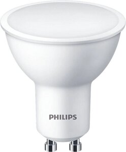 PHILIPS Лампа ESSLEDspot 6W 500lm GU10 827120DND Теплый цвет