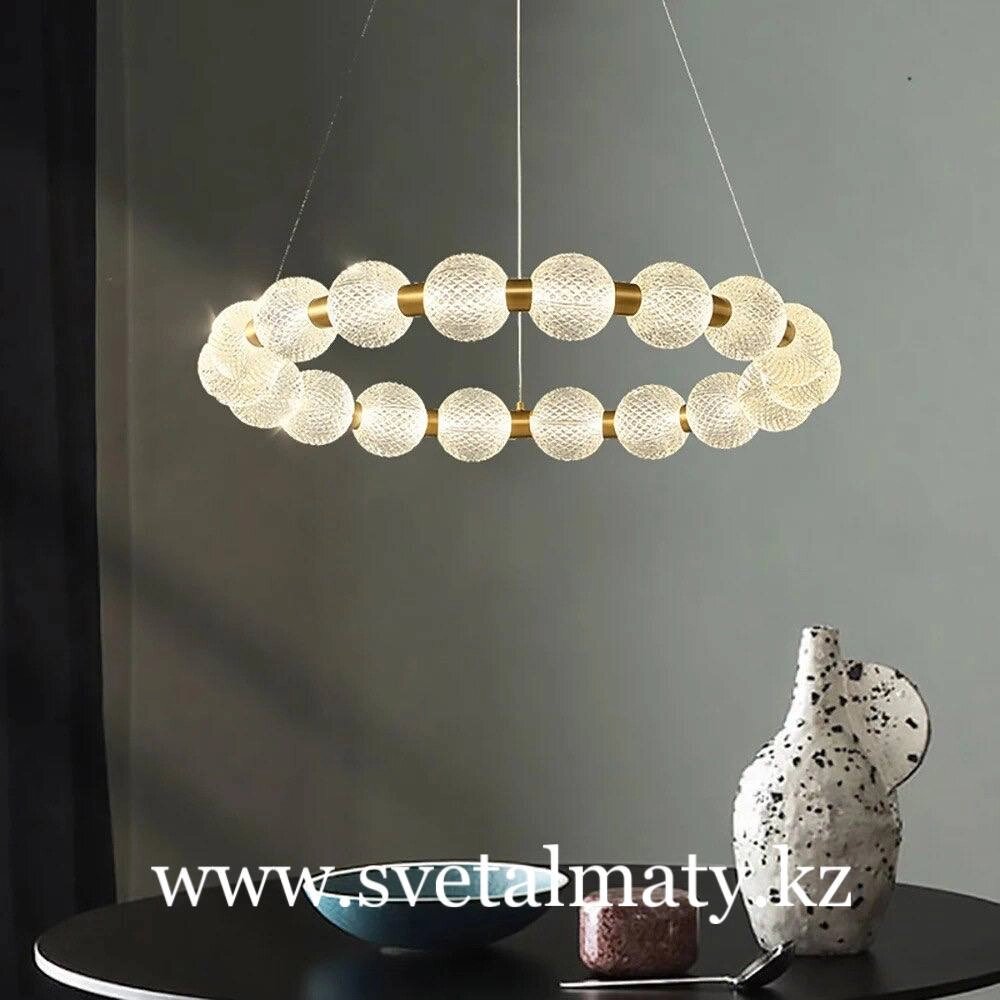 Полностью медное жемчужное ожерелье в скандинавском стиле D-6161/500 от компании SvetAlmaty KZ - фото 1