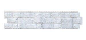 Фасадная панель GL Я-фасад "Екатерининский камень" серебро 0,294x1,32 м