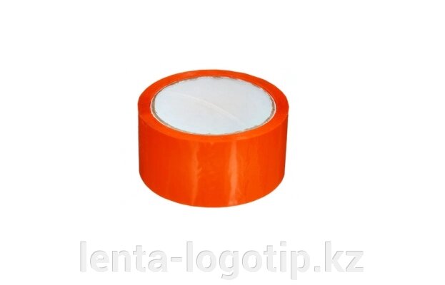 Клейкая лента оранжевая от компании Защита продукции - фото 1