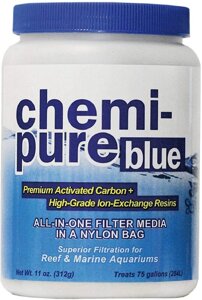 Адсорбент CHEMI PURE BLUE 11OZ, 312гр на 284 литра