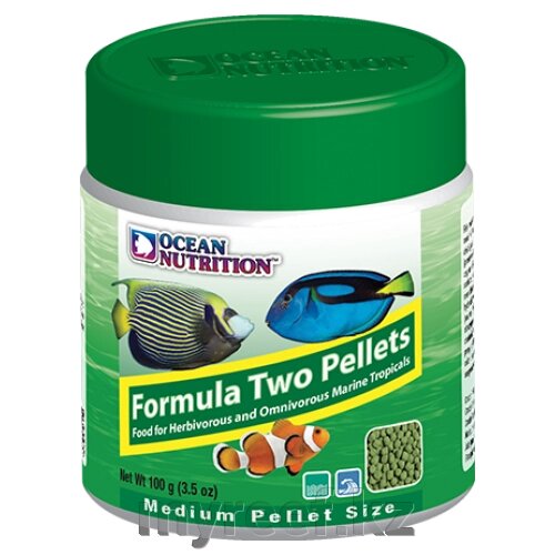 Formula Two Marine Pellets 200 g (Medium pellet) - Корм для морских рыб ввиде гранул 200 г от компании Интернет-магазин "Myreef" - фото 1