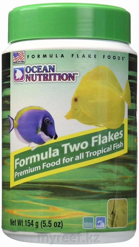 Ocean Nutrition Food Formula2 Flake (154 гр) - Корм для морских рыб корм в виде хлопьев 154 гр от компании Интернет-магазин "Myreef" - фото 1