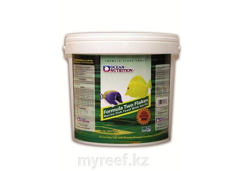 Ocean Nutrition Food Formula2 Flake (5000 гр) - Корм для морских рыб корм в виде хлопьев 5000 гр от компании Интернет-магазин "Myreef" - фото 1