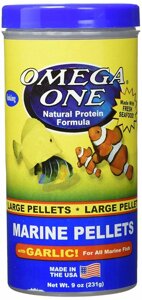 Omega One Garlic Marine Pellets - Large Sinking 250 гр