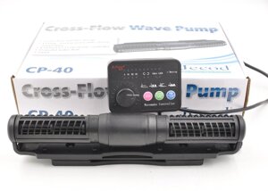 Помпа течения (турбинная) SINE Jebao CROSS-FLOW Wave Maker Pump CP-40,45 Вт,16500 - 17500 л/ч, с контроллером