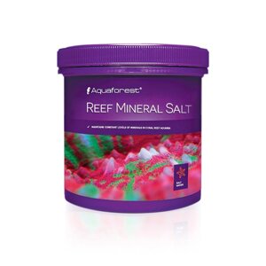 Рифовая минеральная соль для аквариума aquaforest REEF mineral SALT 400 г