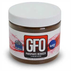 SaltwaterAquarium Bulk GFO Granular Ferric Oxide Phosphate Reducerr (антифос на оксиде железа)-225 гр