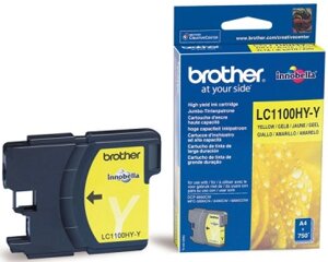 Картридж LC1100HY-Y для Brother DCP 6690CW Желтый