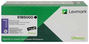 Картридж Lexmark 51B5000, 2500 стр., для Lexmark MS317, MS417, MS517, MS617, оригинал