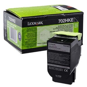 Картридж Lexmark 702HKE для CS310/410/510, черный, на 4000 копий