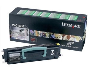 Картридж Lexmark 24016SE для E 232/330/332N toner 2,5к