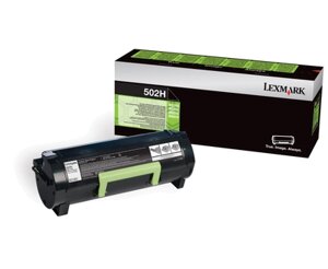 Картридж Lexmark 502Н, оригинальный, для MS310dn/410dn/510dn