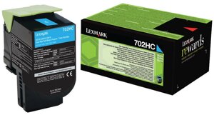 Заправка картриджей Lexmark 702HCE для CS310/410/510 Синий 3к