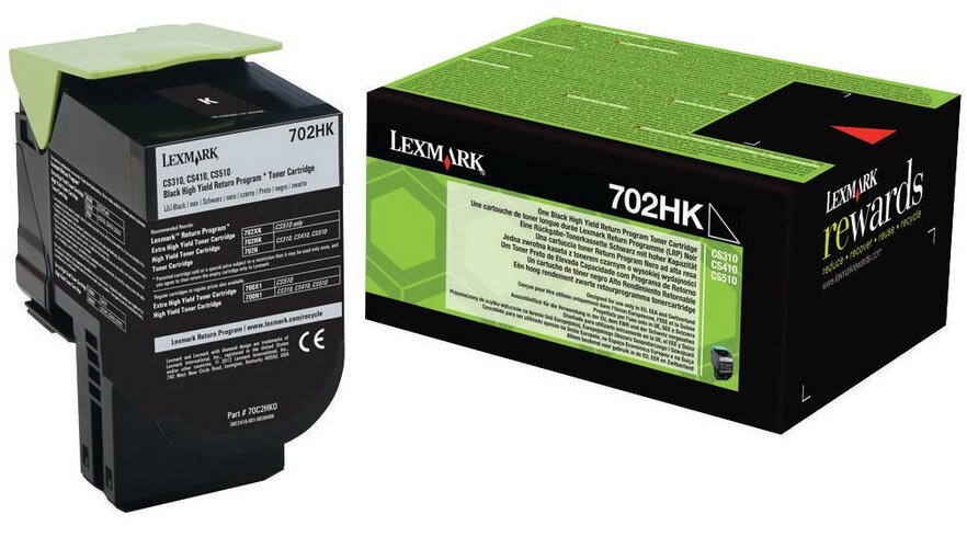 Заправка картриджей Lexmark 702HKE для CS310/410/510 Черный 4к от компании ТОО АСТРА - фото 1