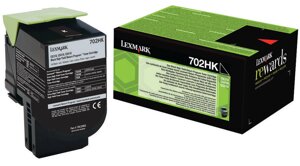 Заправка картриджей Lexmark 702HKE для CS310/410/510 Черный 4к