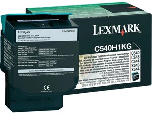 Заправка картриджей Lexmark C540H1KG для C540/544/X543 Черный 2,5к
