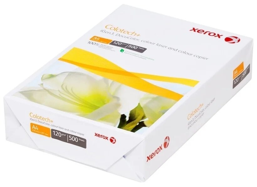 Бумага Xerox А4 Colotech+ 120 г/м² 500лист. от компании ИП Globus trade - фото 1