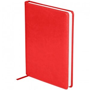 Ежедневник OfficeSpace "Nebraska" А5, недатированный, 272 страницы, красный