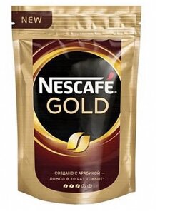 Кофе nescafe GOLD 130гр дойпак