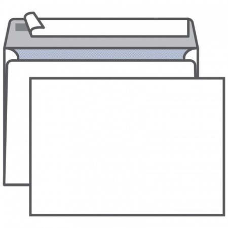 Конверт С5 KurtStrip (162х229 мм) белый, удаляемая лента, внутренняя запечатка от компании ИП Globus trade - фото 1
