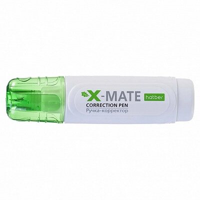 Корректирующая ручка "Hatber X-Mate", 10мл, металический наконечник от компании ИП Globus trade - фото 1