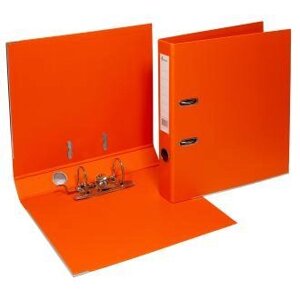 Папка-регистратор А4 с бок. карман, 70 мм, оранжевый