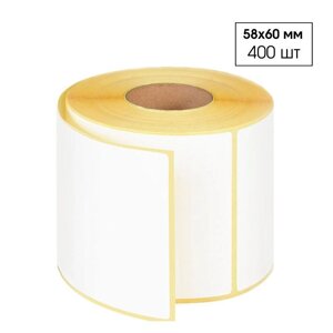 Термоэтикетки 58 х 60 мм (400 шт/рул)