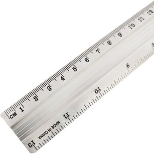 Линейка алюминиевая BASY "AR91030", 30 см