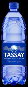 Вода газированная питьевая "Tassay", 1 л