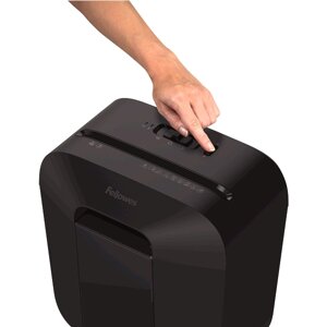 Уничтожитель документов "Fellowes Powershred LX25", DIN P-4, 4х37мм, 6 листов, 11,5 литров, чёрный