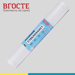 Стеклохолст малярный для стен под шпаклевку Howard ВГОСТЕ 40 гр/м2, рулон 50 м2 Подробнее: https://tasmarkt. k