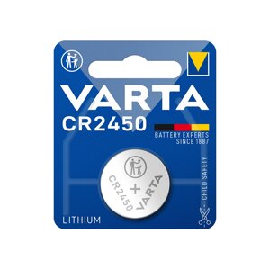 Батарейка, VARTA, CR2450, 3V, 560 мАч, Professional Electronics, 1 шт. блистер