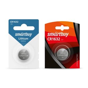 Литиевый элемент питания CR1632/1B, Smartbuy