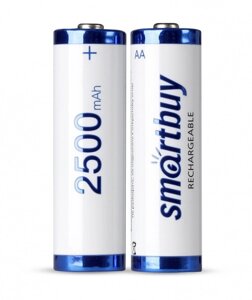 Аккумулятор NiMh AA/2BL 2500 mAh, Smartbuy