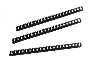 Пружины для переплета пластиковые 51 мм, черные