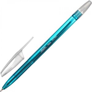 Ручка шариковая Attache Aqua, 0,5 мм, масляные чернила, синий
