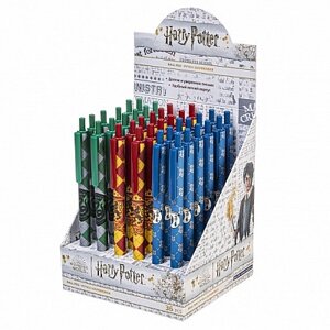Ручка шариковая автоматическая "Hatber Harry Potter", 0,7мм, синяя, чернила на масляной основе, цветной корпус