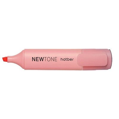 Текстовыделитель "Hatber NewTone Pastel", 1-5мм, скошенный наконечник, водная основа, розовый от компании ИП Globus trade - фото 1