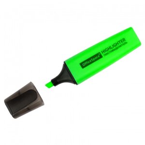 Текстовыделитель OfficeSpace 1-5 мм, зеленый