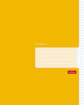 Тетрадь "Hatber", 96л, А5, клетка, на скобе, серия "Тетрадь - желтая" от компании ИП Globus trade - фото 1