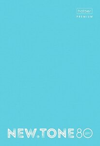 Тетрадь "Hatber Premium", 80л, А4, клетка, ламинация, на скобе, серия "NewTone Pastel - Олива"