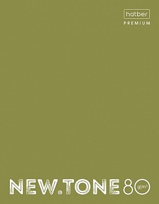 Тетрадь "Hatber Premium", 80л, А5, клетка, на 4-х кольцах, ламинация, серия "NewTone Neon - Олива" от компании ИП Globus trade - фото 1